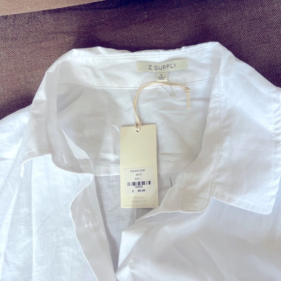 Z Supply poolside Botton up shirt. - Picture 5 of 6
